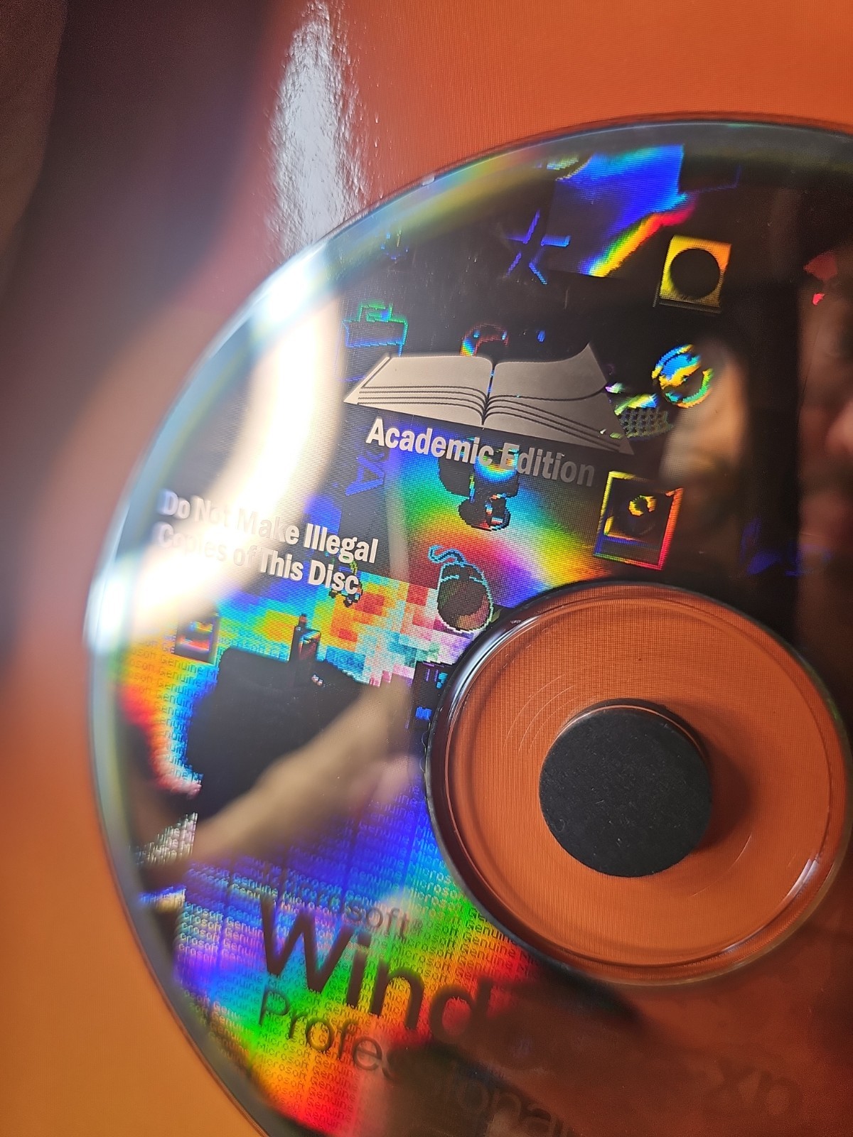 Microsoft Windows XP Professional, Academic Edition, No Box, Rare, Full Install