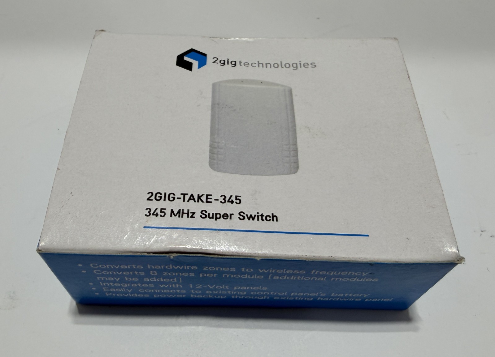 2GIG-TAKE-345 MHz Super Switch Wireless Home Security Takeover Smart Module