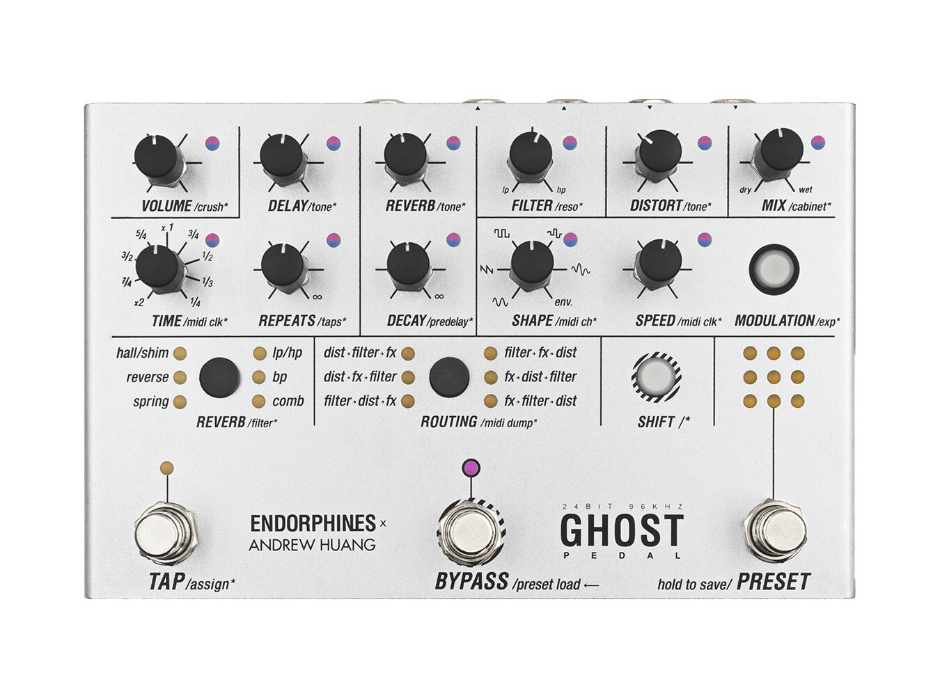 Endorphin.es Ghost Multidimensional Effects Chain Pedal by Andrew Huang - NEW