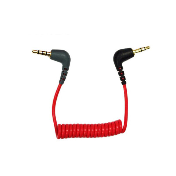 3.5mm TRS to TRRS Patch Cable For Rode Wireless GO BOYA EBY-MM1