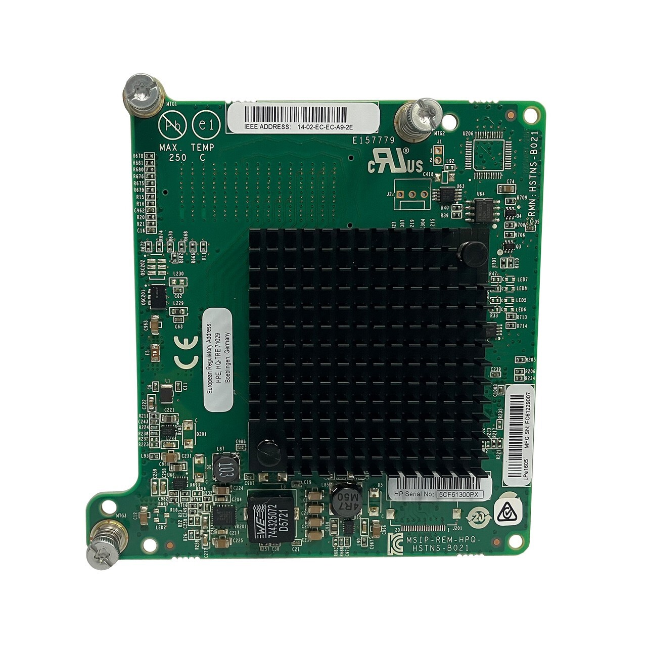 HPe 718577-001 16GB Fibre Channel Mezz Adapter LPe1605 718201-001 718203-B21