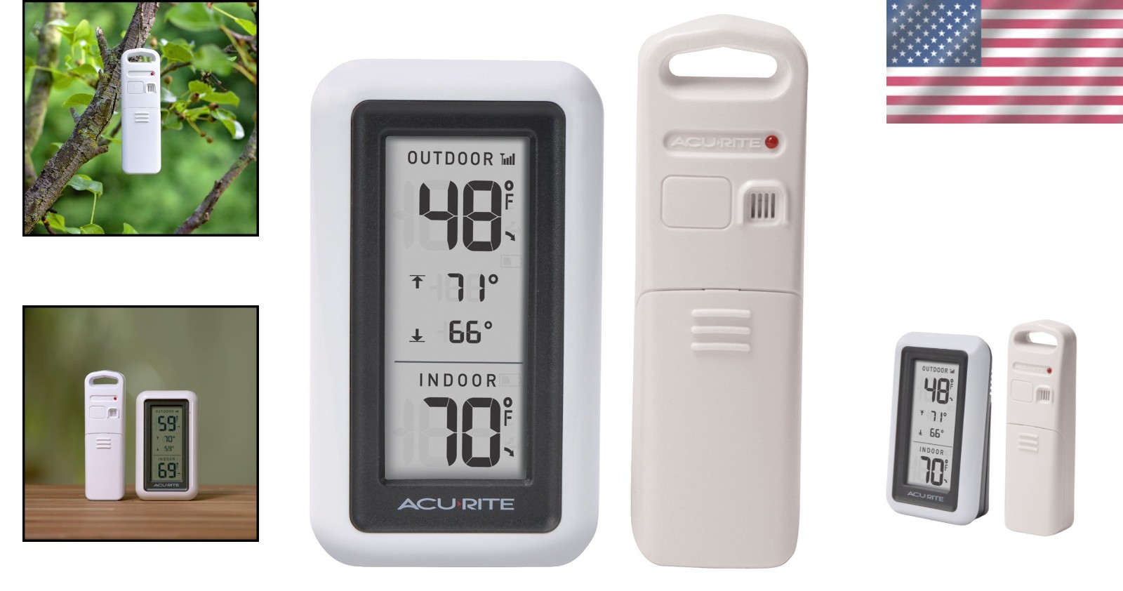 Wireless Indoor Outdoor Thermometer