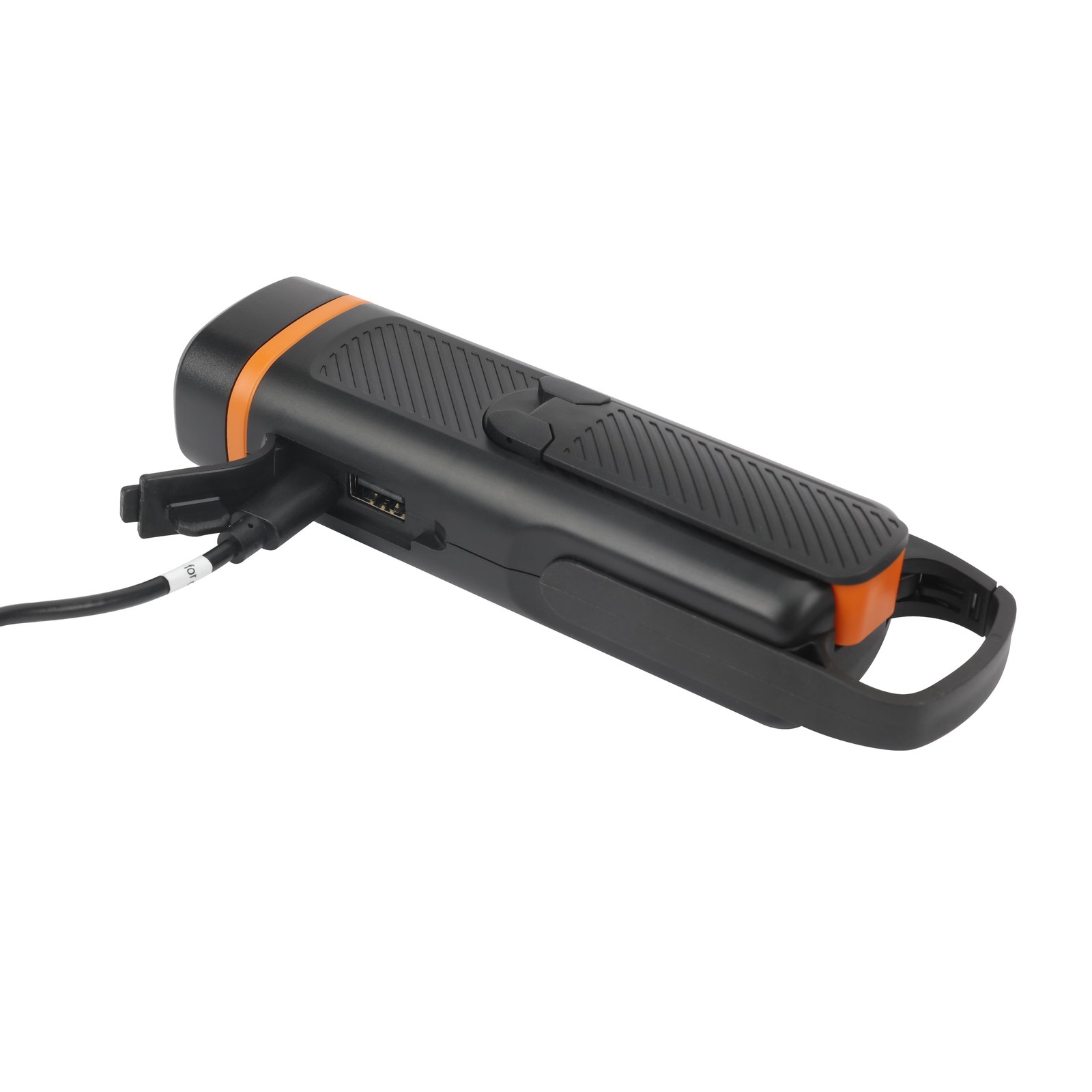 300 Lumen Emergency Flashlight, Dual Rechargeable, Hand Crank LED Light