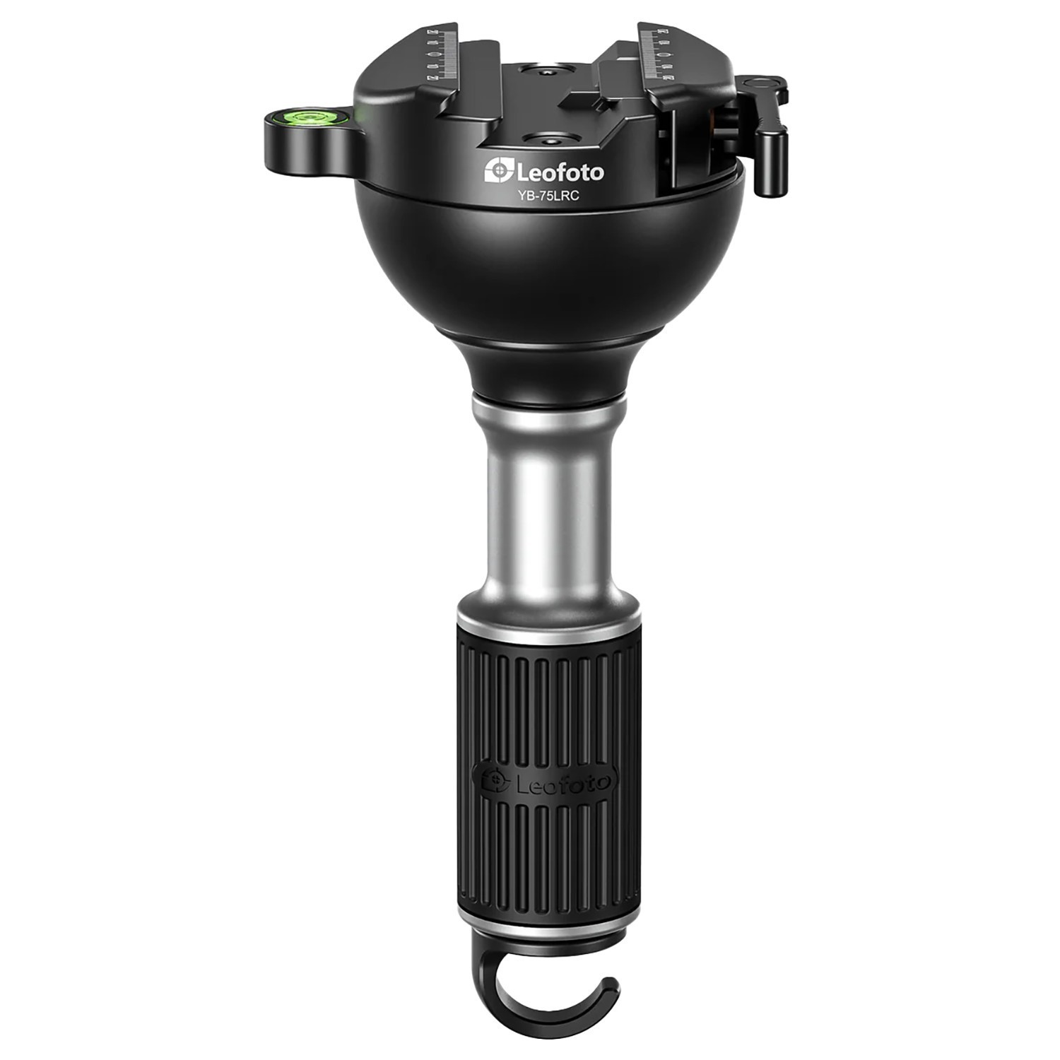 Leofoto 75mm Leveling Head w/ Large Handle Arca + Picatinny Clamp #YB-75LRC