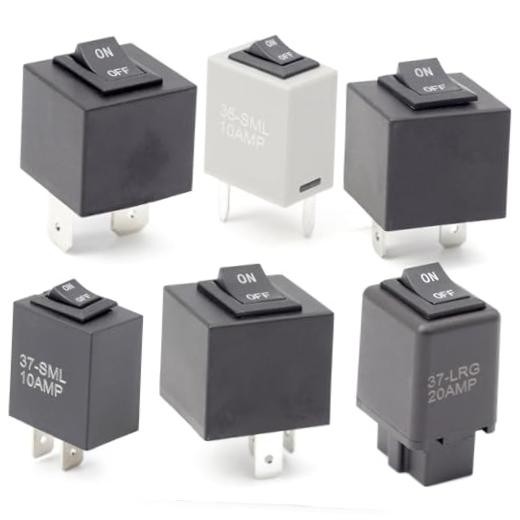 YUXIVCNE 9038 Fuel Pump Relay Bypass Master Kit - Pack of 6 Relay Tester