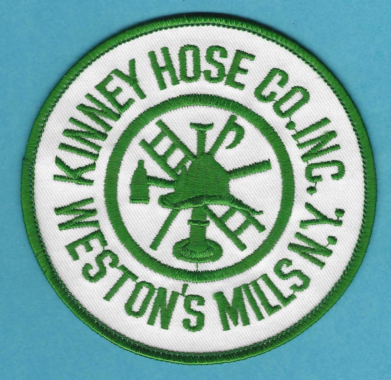 WESTON'S MILLS NEW YORK KINNEY HOSE COMPANY FIRE RESCUE PATCH