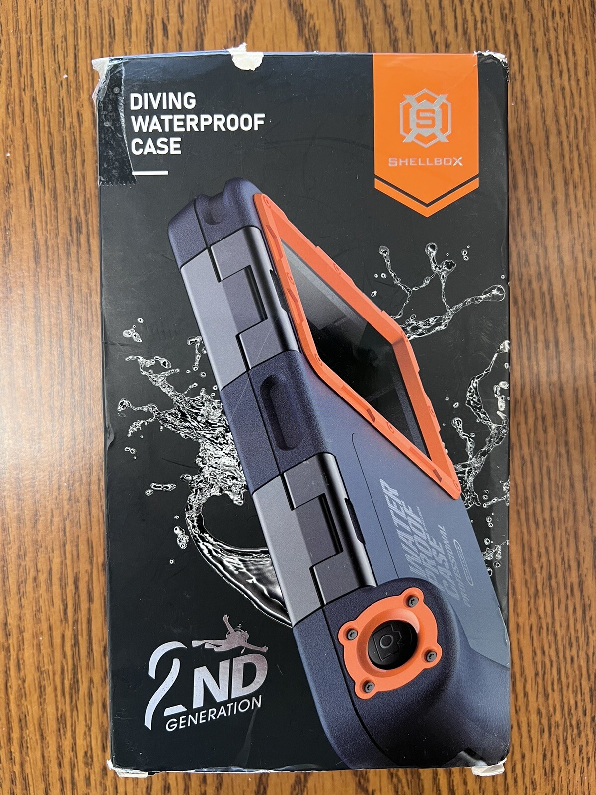 Shellbox Universal Diving Waterproof Case- 2nd Gen 50ft deep limit