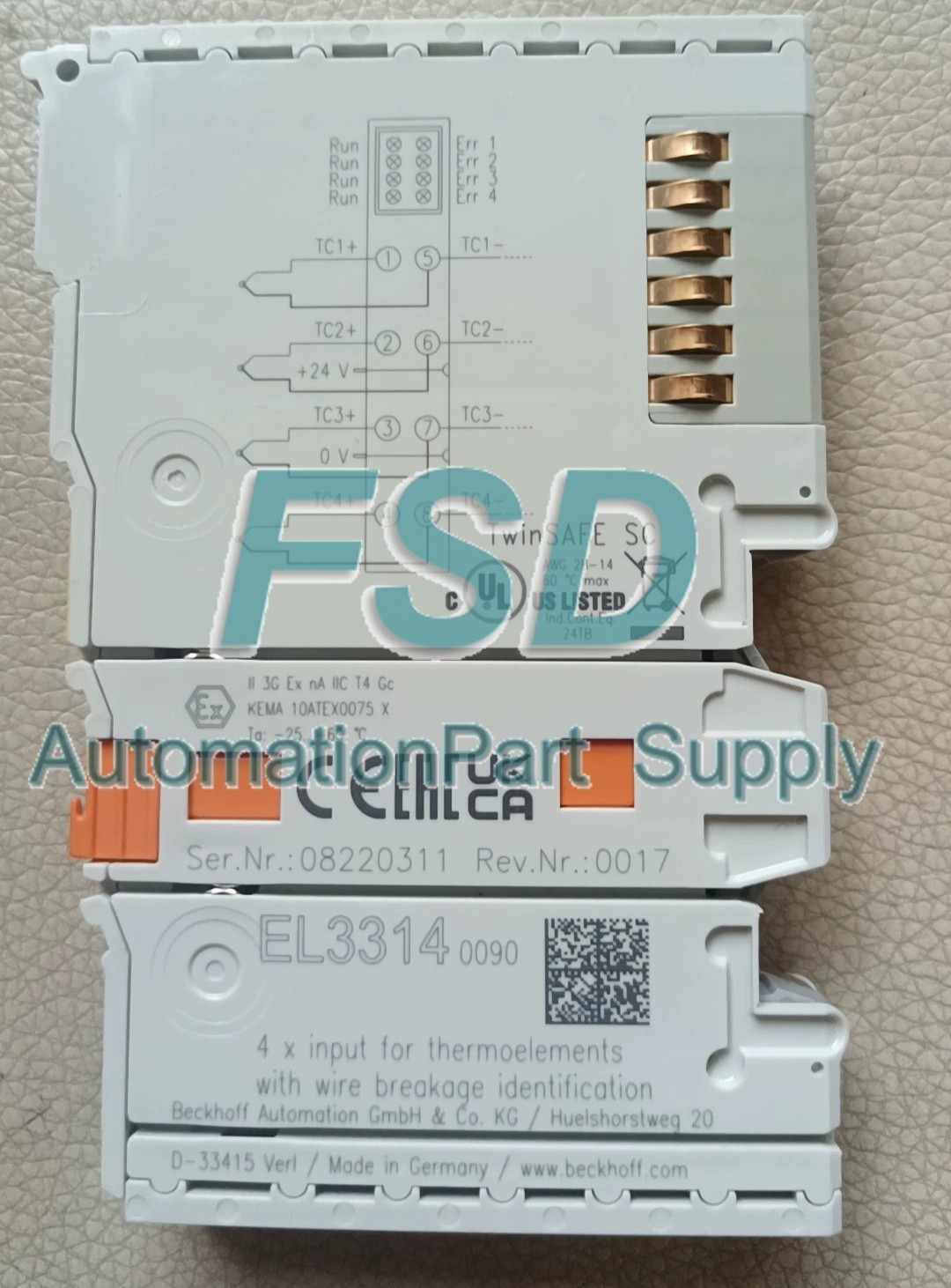 1PC NEW Original BECKHOFF EL3314-0090 Programmable Logic Controller Module