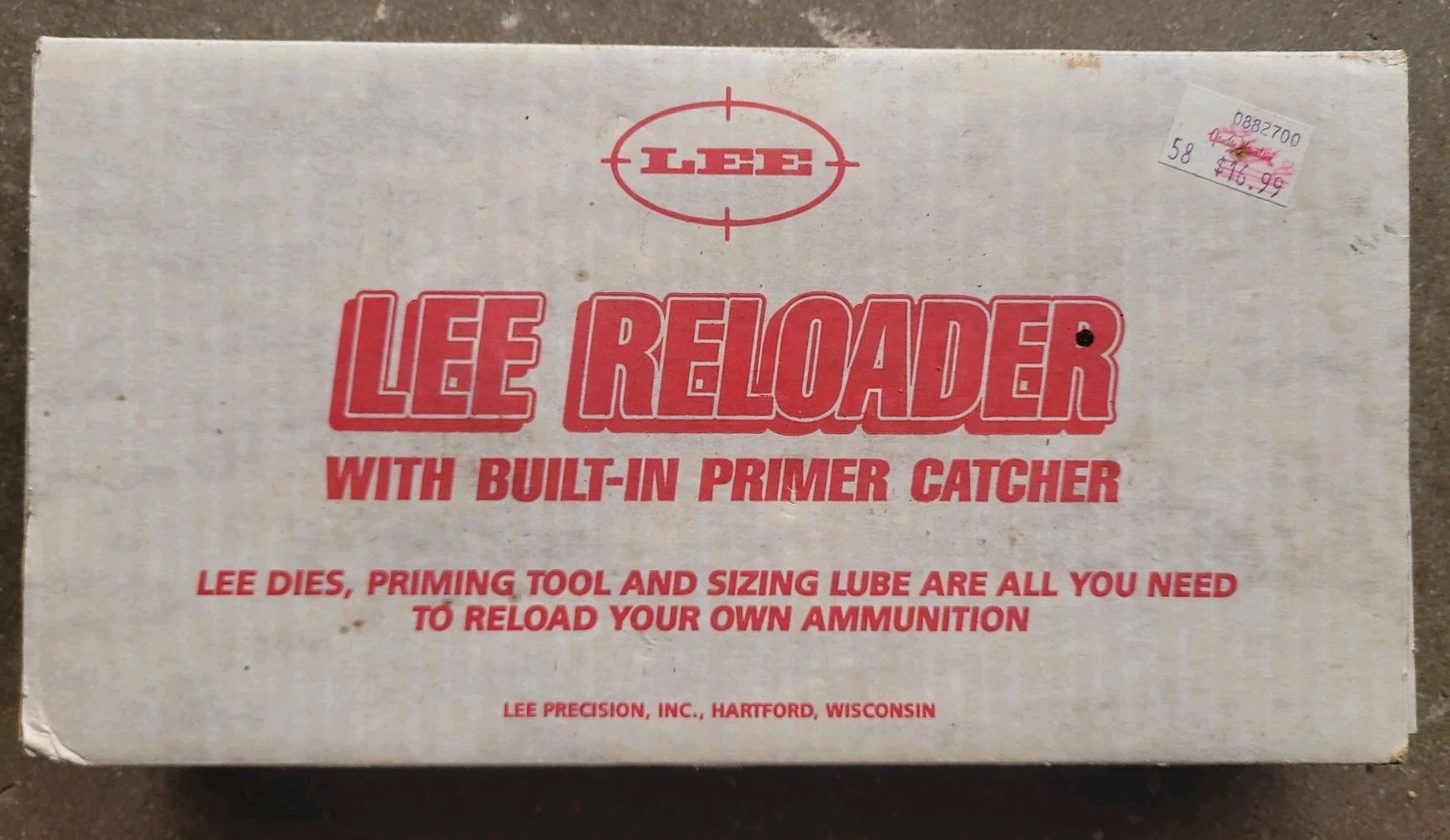 Lee Precision  Single Stage Reloading Press NOS.