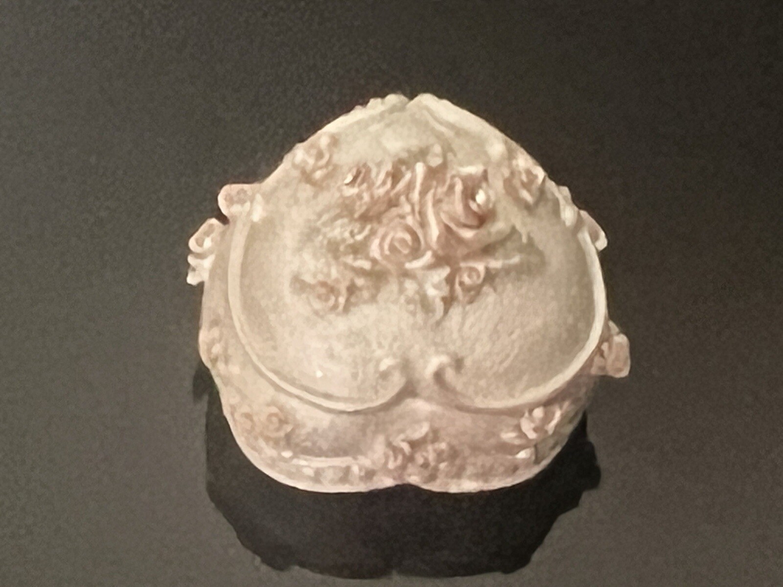 Heart Shaped Poly Wedding Trinket Box