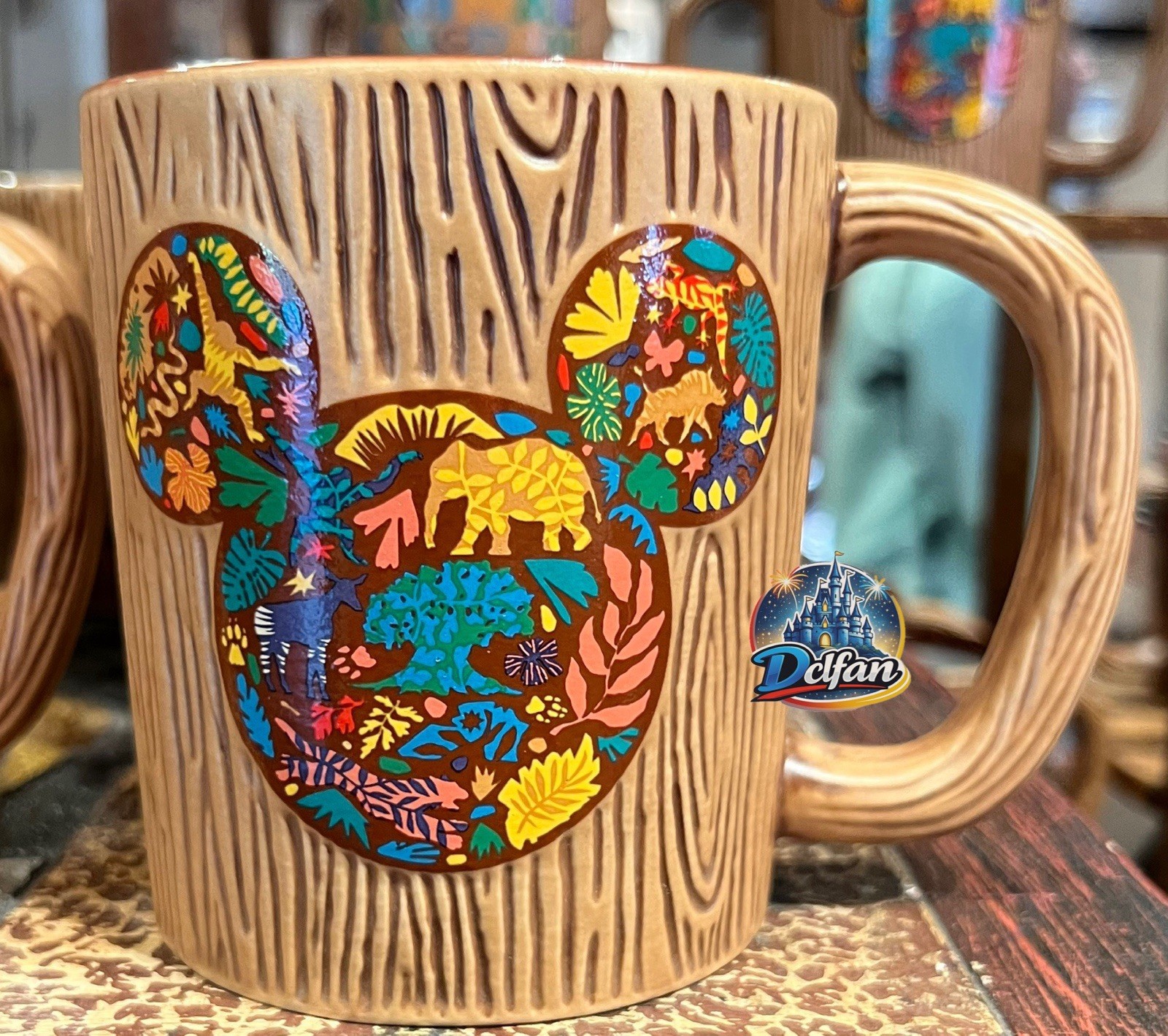 Disney Parks Animal Kingdom Exclusive Tree Of Life Ceramic Coffee Mug NEW