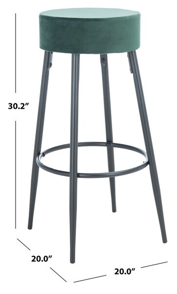 Safavieh BOHDEN ROUND BAR STOOL, Reduced Price 2172724501 BST7508C