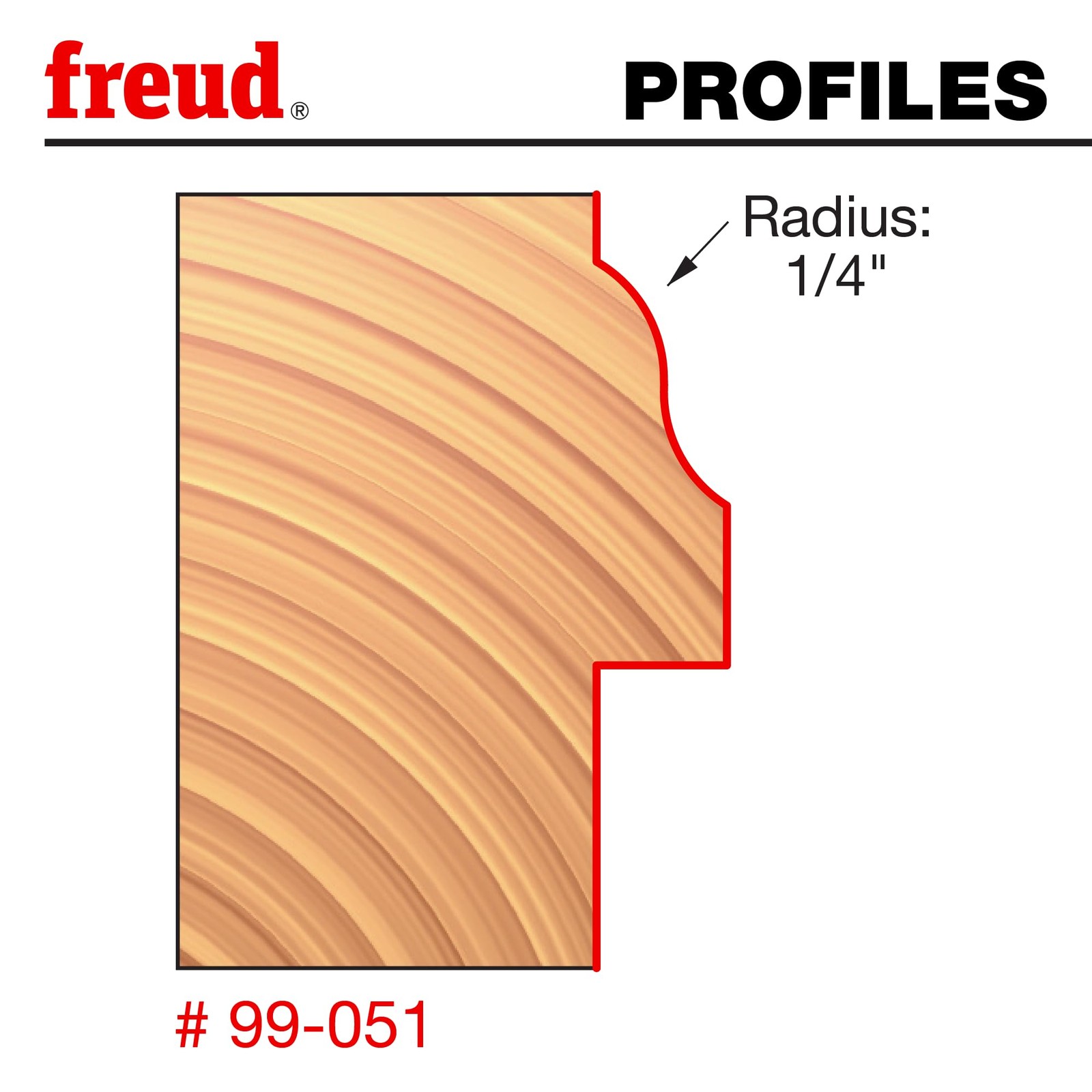 Freud Window Sash & Rail Bit for Solid Surface - Ideal for Building Complete Div