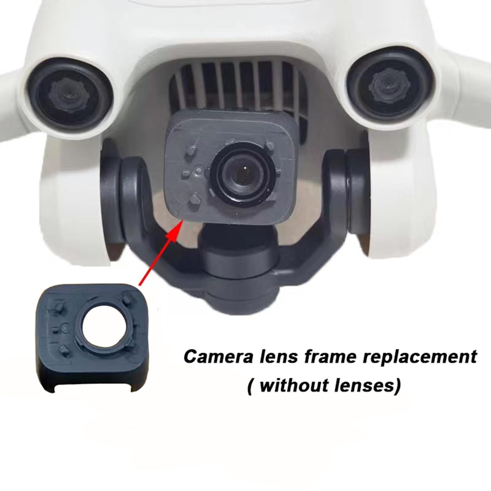 ZWLLKJGS Replacement Gimbal Camera Front Shell for DJI Mini 3 Pro...