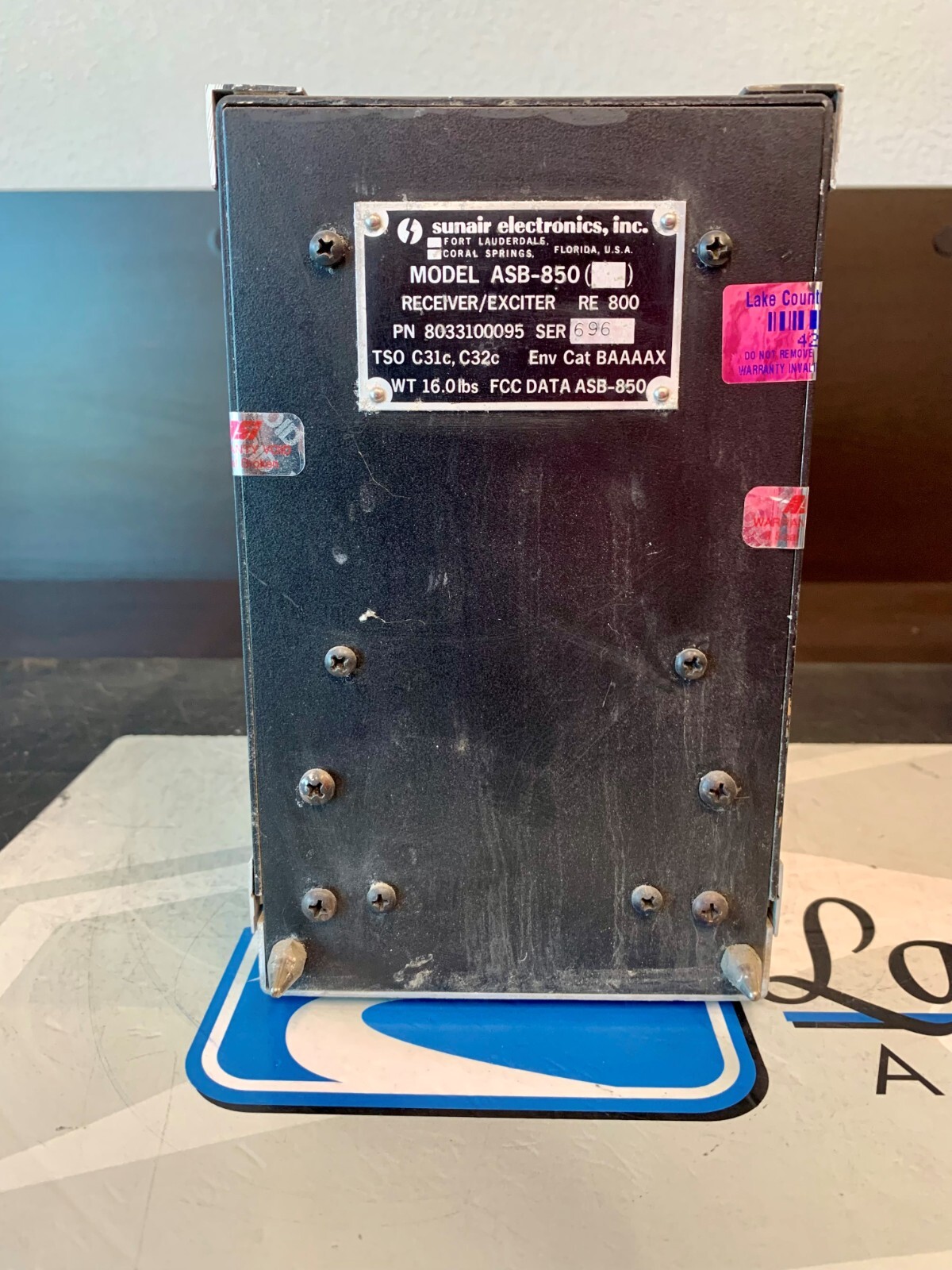 Receiver/Exciter ASB850 8033-100095 Removed Working