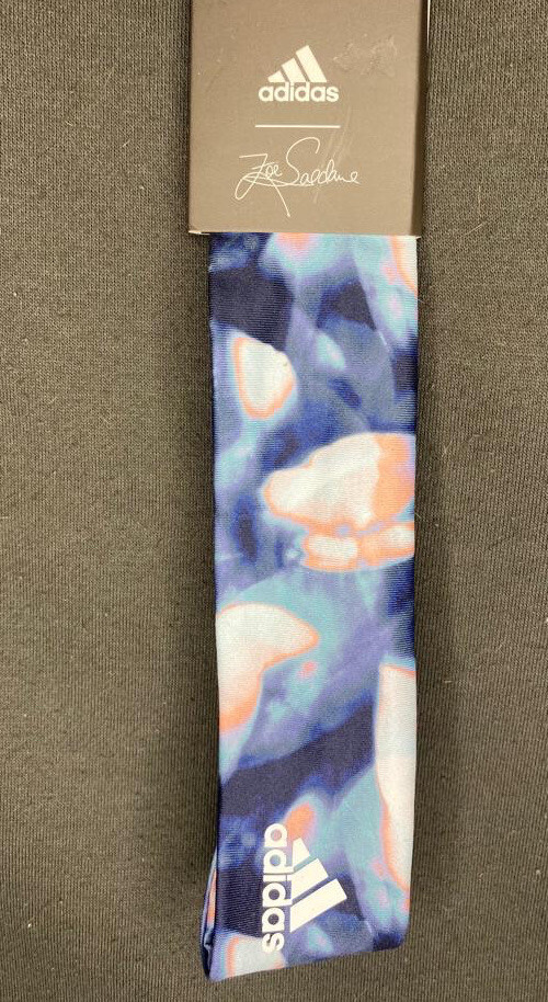 Adidas x Zoe Saldana Collection Alphaskin Headband Multicolor NEW Free Shipping