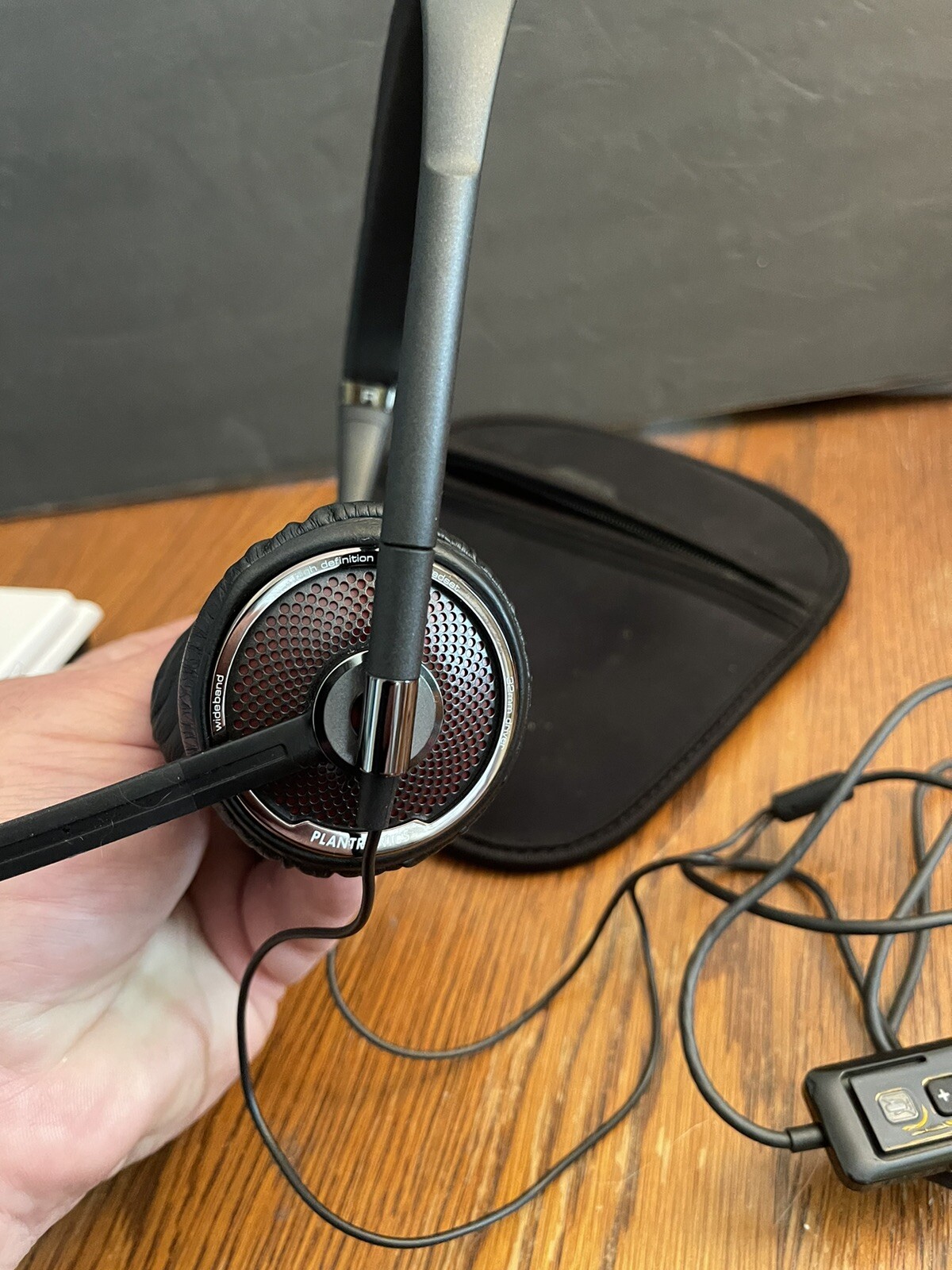 Plantronics Blackwire C420-M Wired USB Stereo Headset With Mic