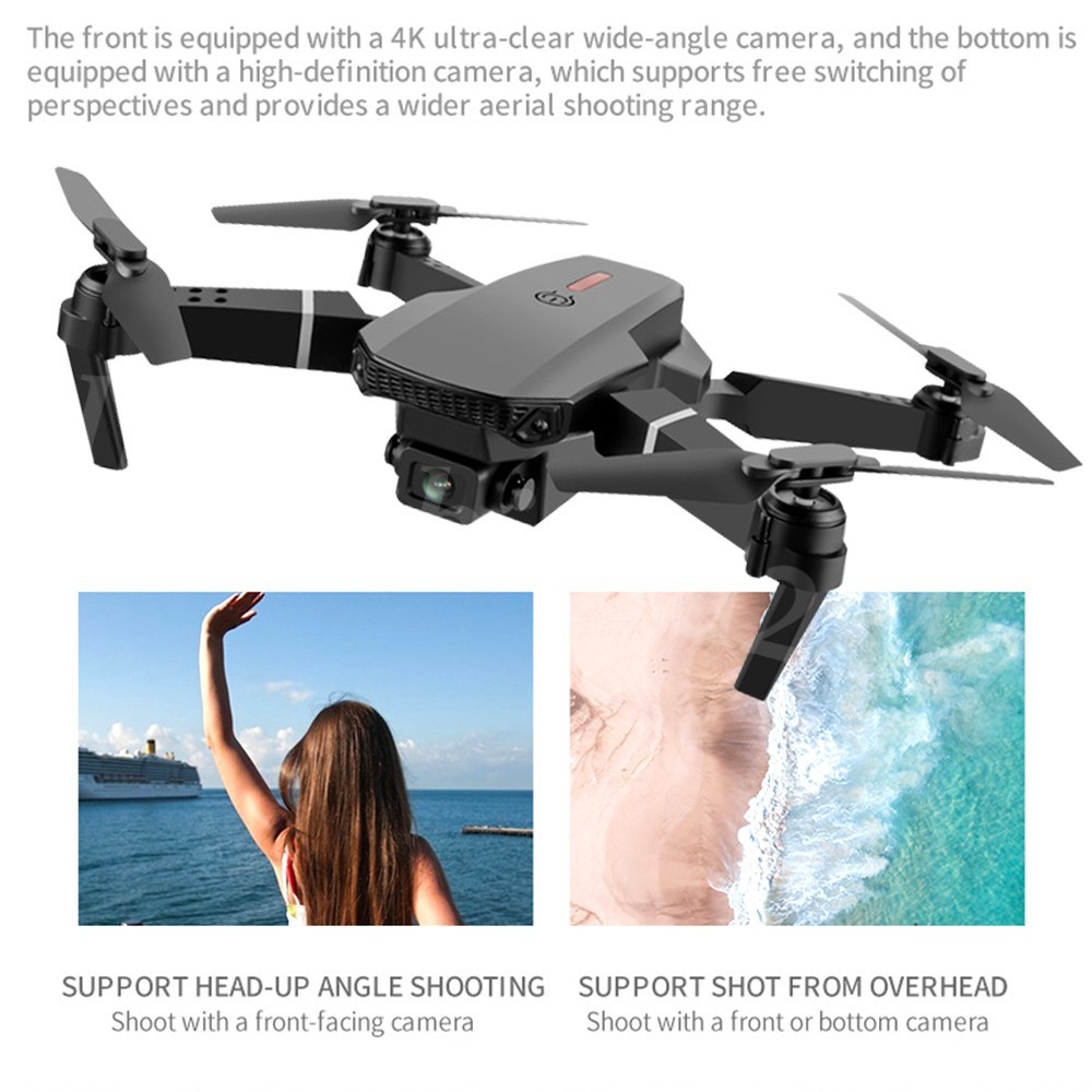 E88 Foldable Drone With Dual Camera FPV WIFI RC Quadcopter MZ