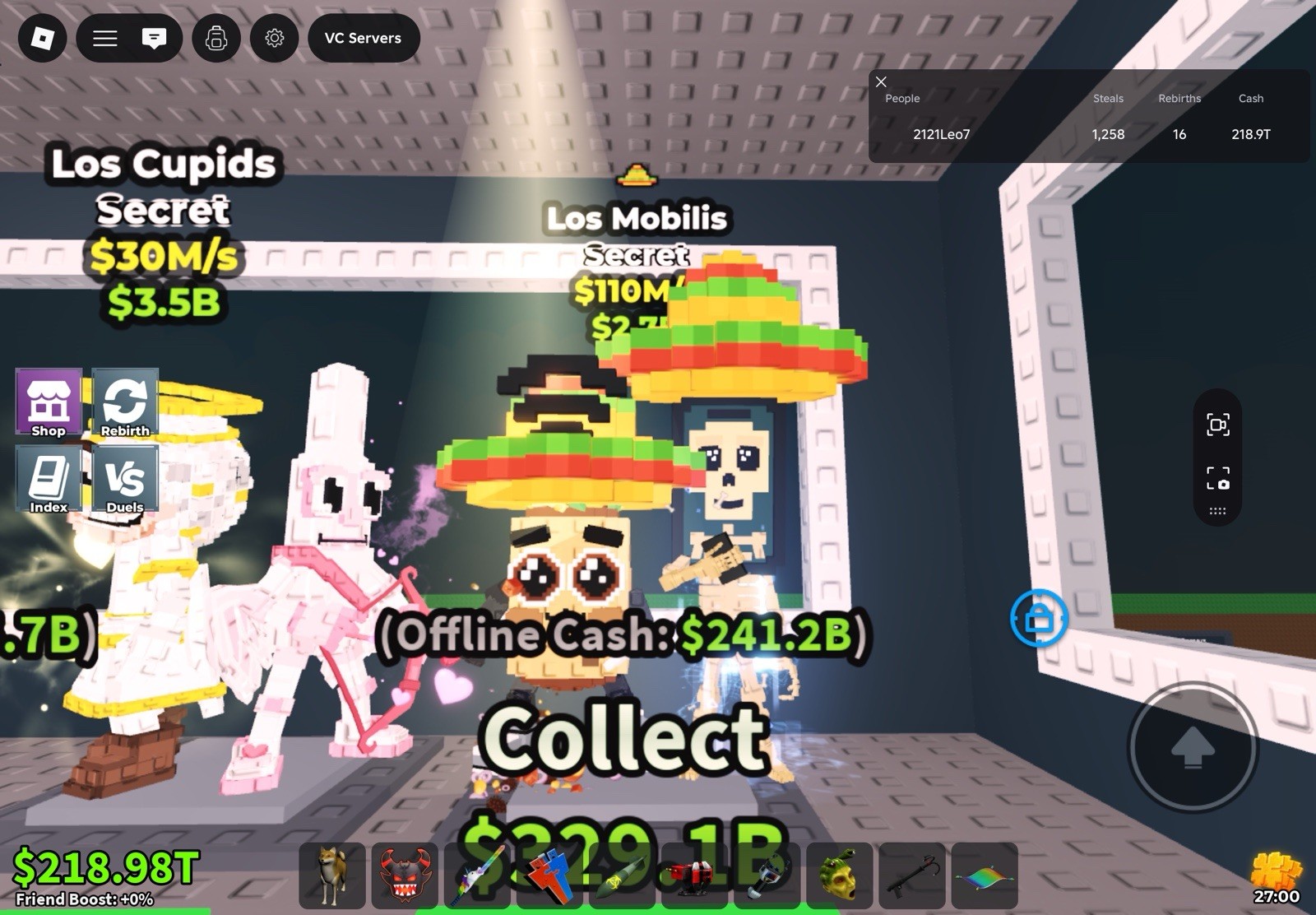 VC Servers Secret Los Cupids Los Mobilis Collectible In-Game Asset Game Item