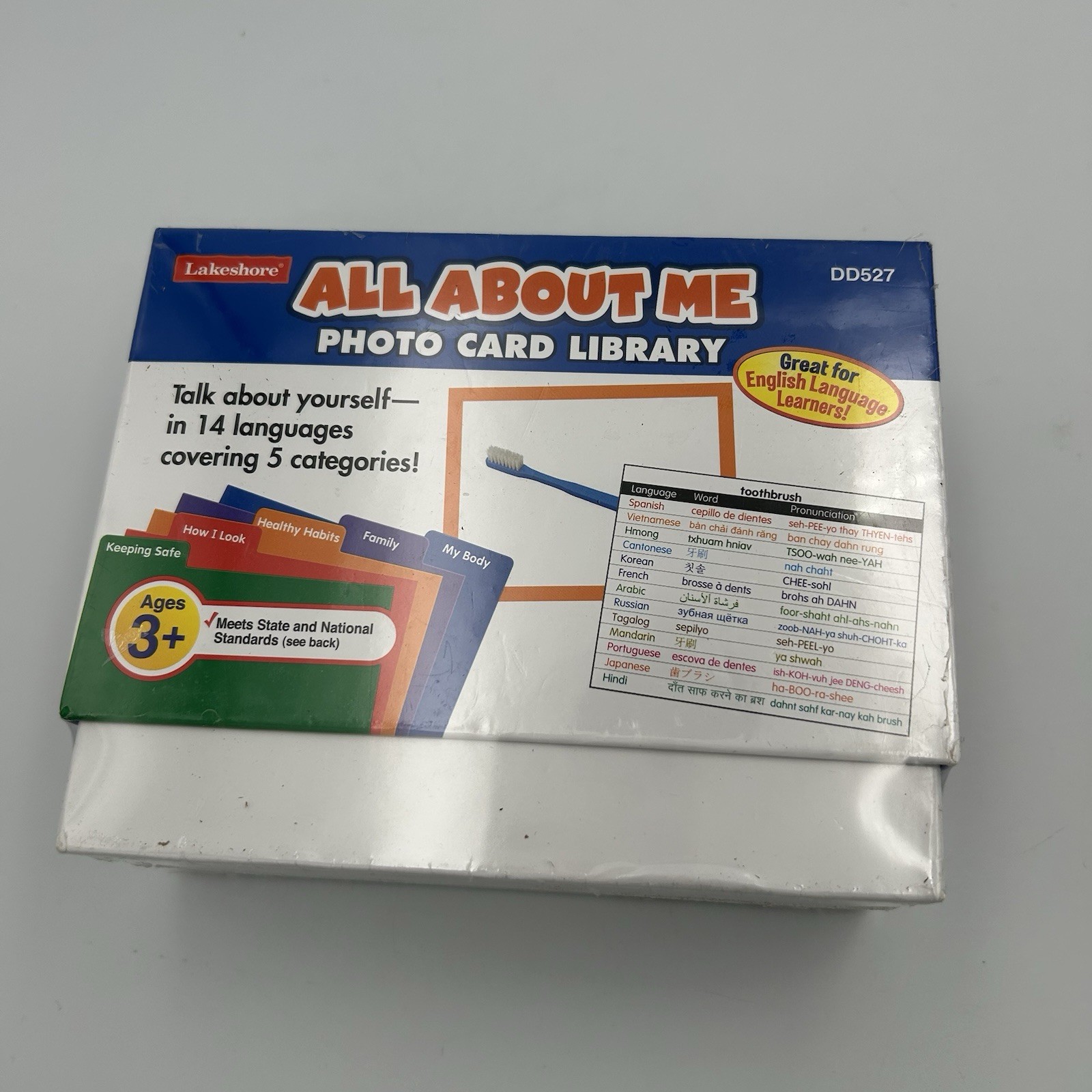 New In Box Lakeshore AROUND OUR COMMUNITY Photo Card Library Ages 3+ (DD522)