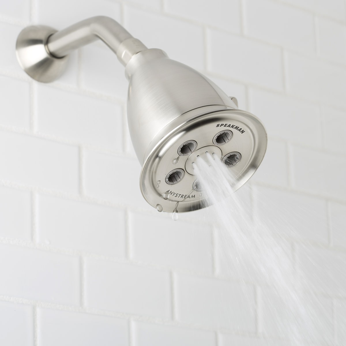 Speakman S-2005-HB-E2 Chrome Hotel Anystream 2.0 Gpm Multi-Function Shower Head