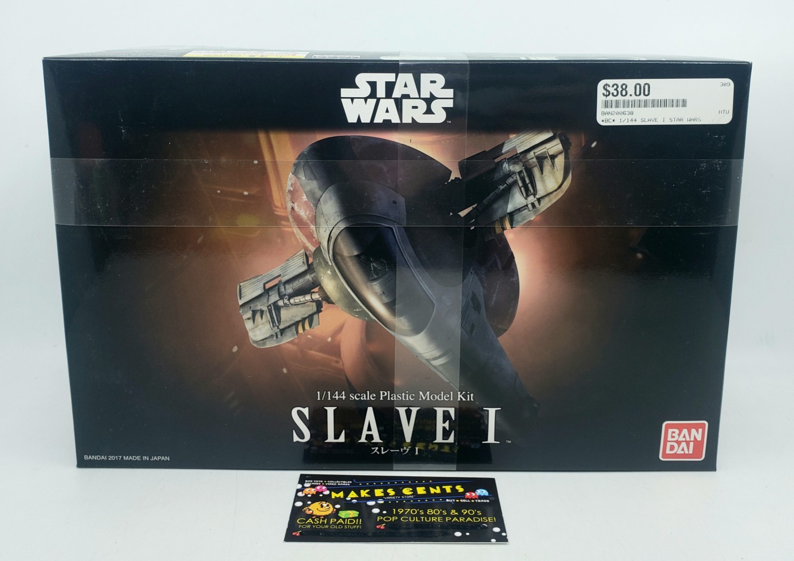 BANDAI Star Wars Model Kit  “SLAVE I” Boba Fett Starship S1/144 Japan Model NEW!