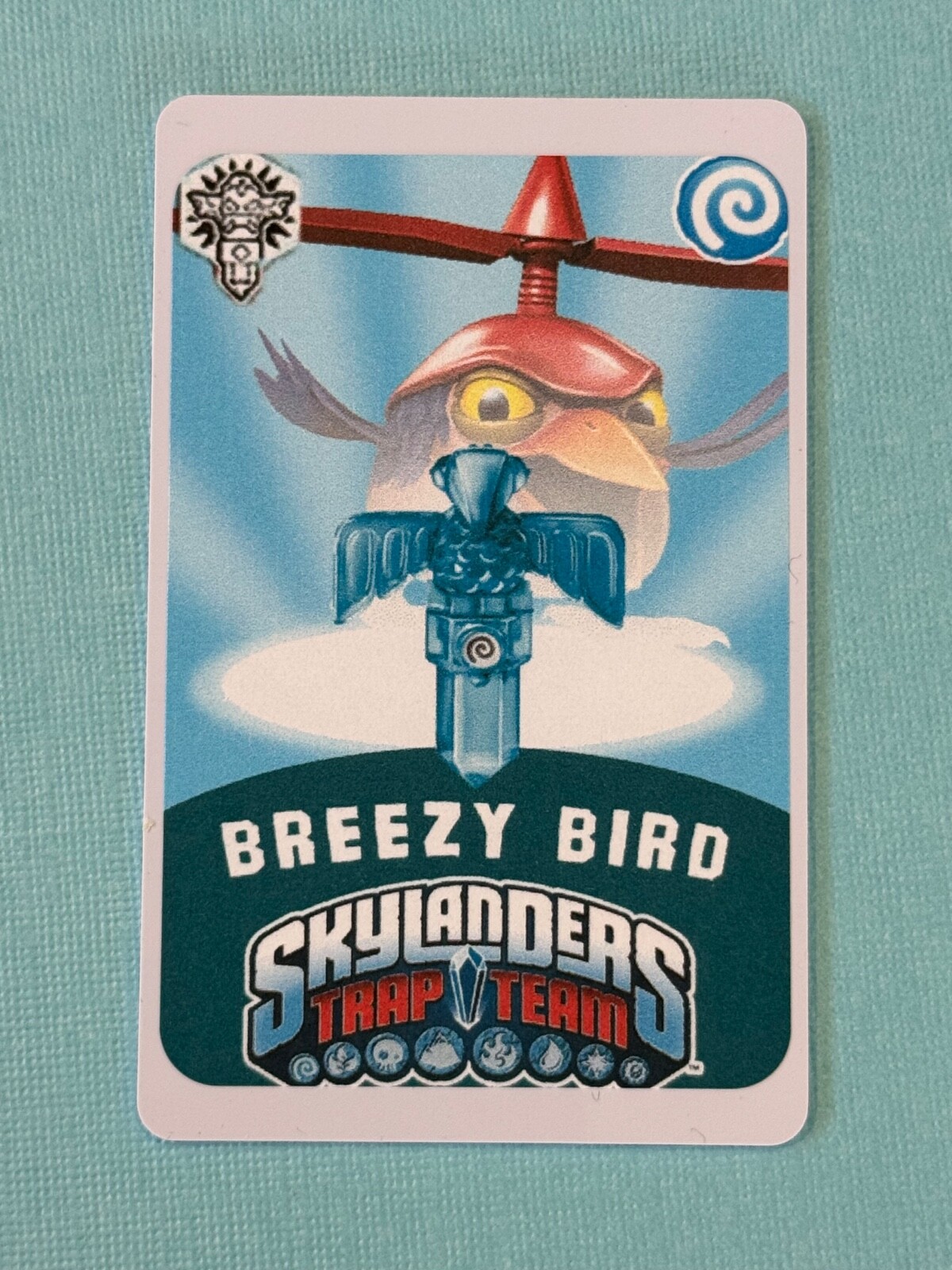 Skylanders Trap Team Breezy Bird Trap NFC Card