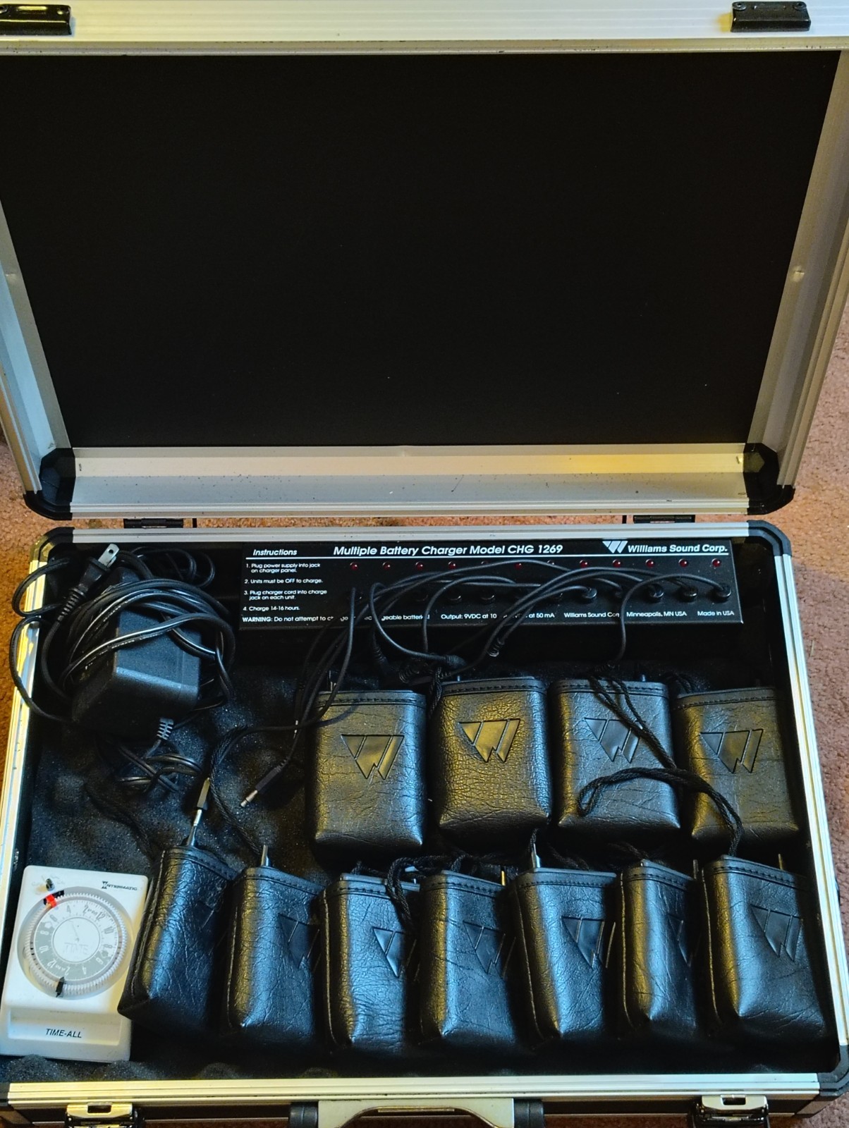 Tested-Williams Sound Personal PA Handhelds & Case.