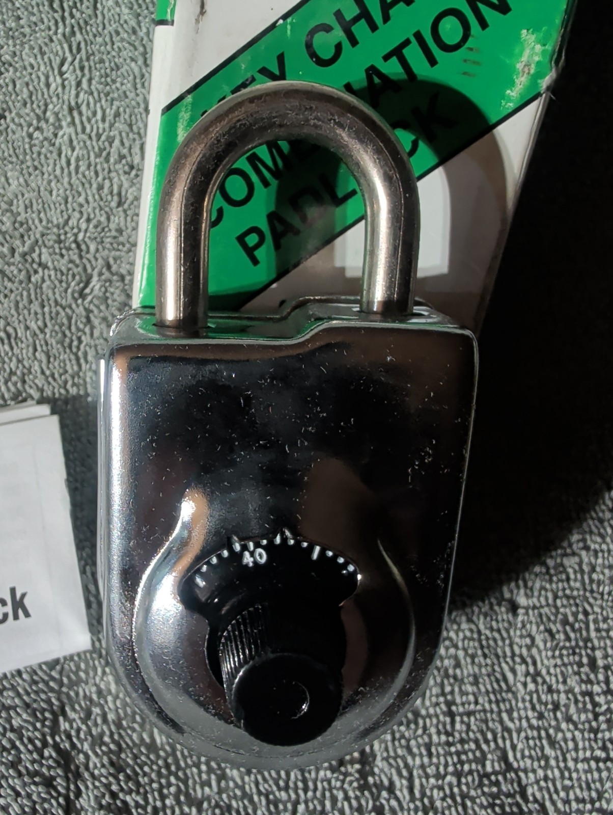 Sargent & Greenleaf Key High Security Key Changing Combination Padlock 8077