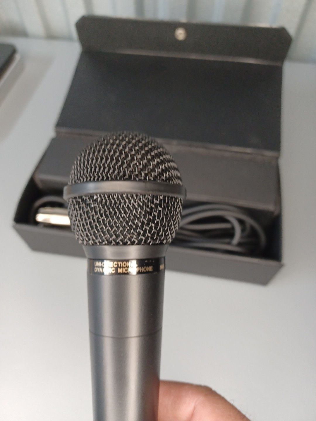 Microphone ER MC-101 Dynamic Unidirectional Professional MINT Open Box !
