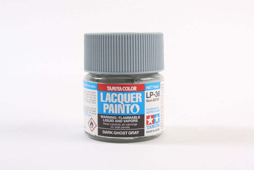 Tamiya 82136 LP-36 Dark Ghost Gray Lacquer Paint 10ml TAM82136 - US