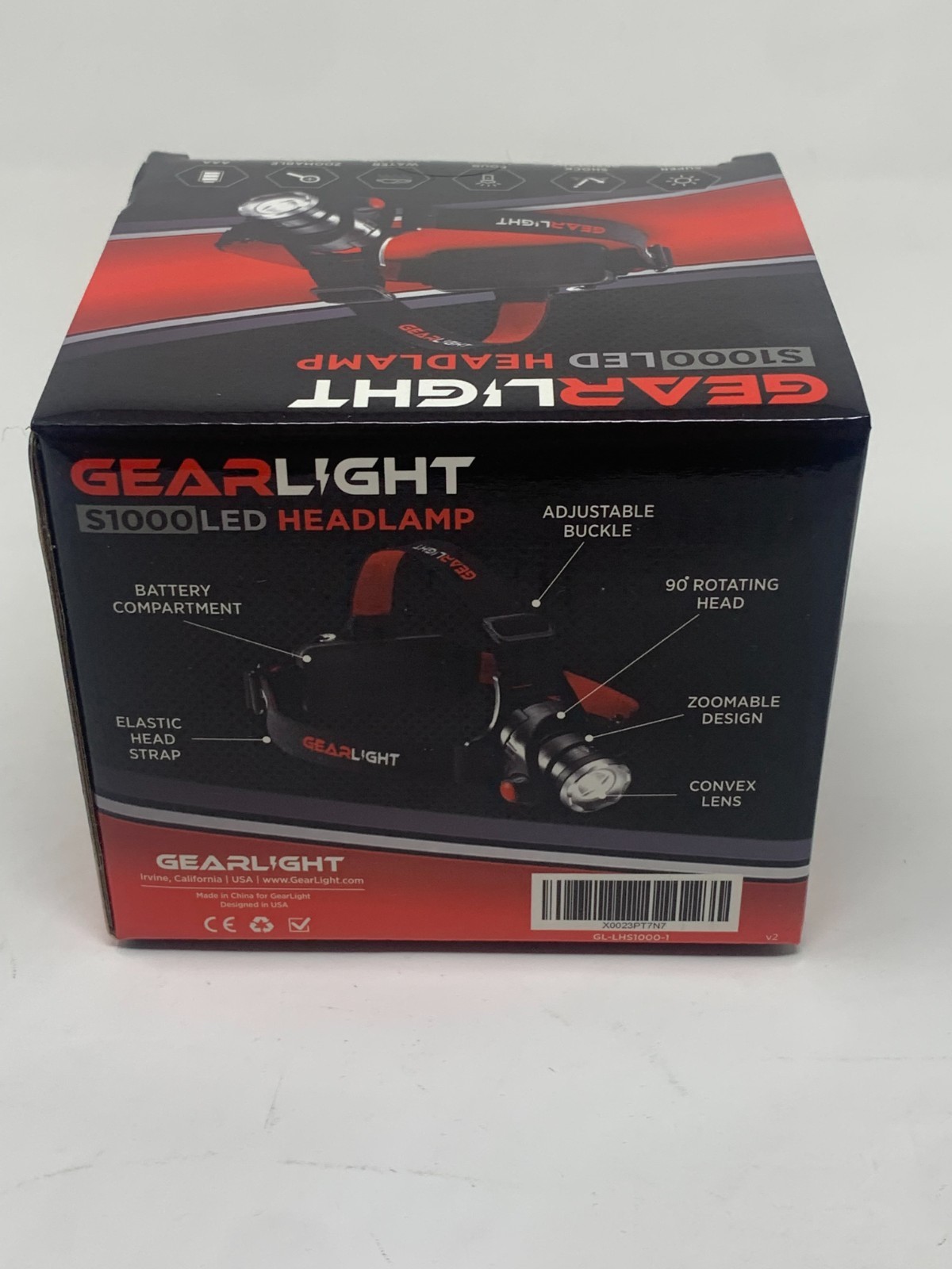GearLight S1000 LED Headlamp Flashlight (NEW IN BOX)