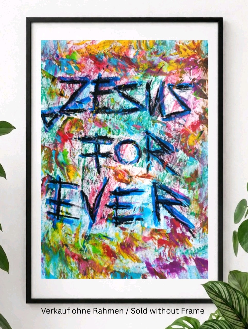 Jesus - Art Oil Pastels Painting A4 - Decorative Picture