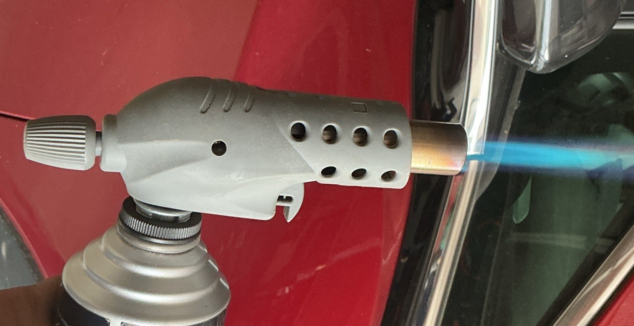 propane torch head with igniter