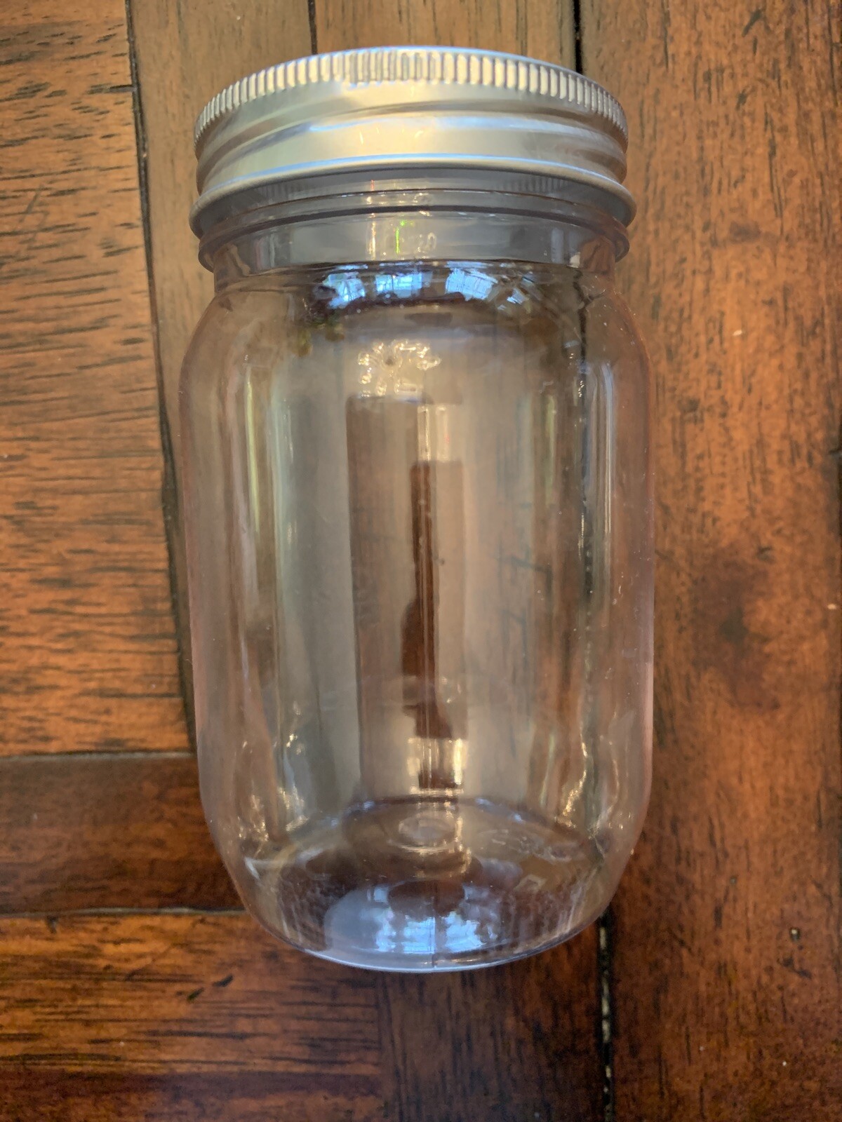 6-8 Oz Plastic Mason Jars Craft Bottles, Favors, Candy, Storage, Wedding Rustic