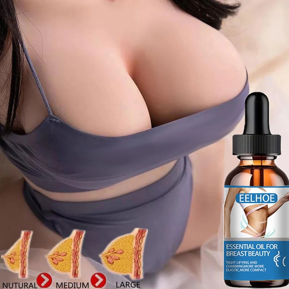 Breast Enlargement Essential Oil Firming Enhancement Breast Enlarge Big Chest