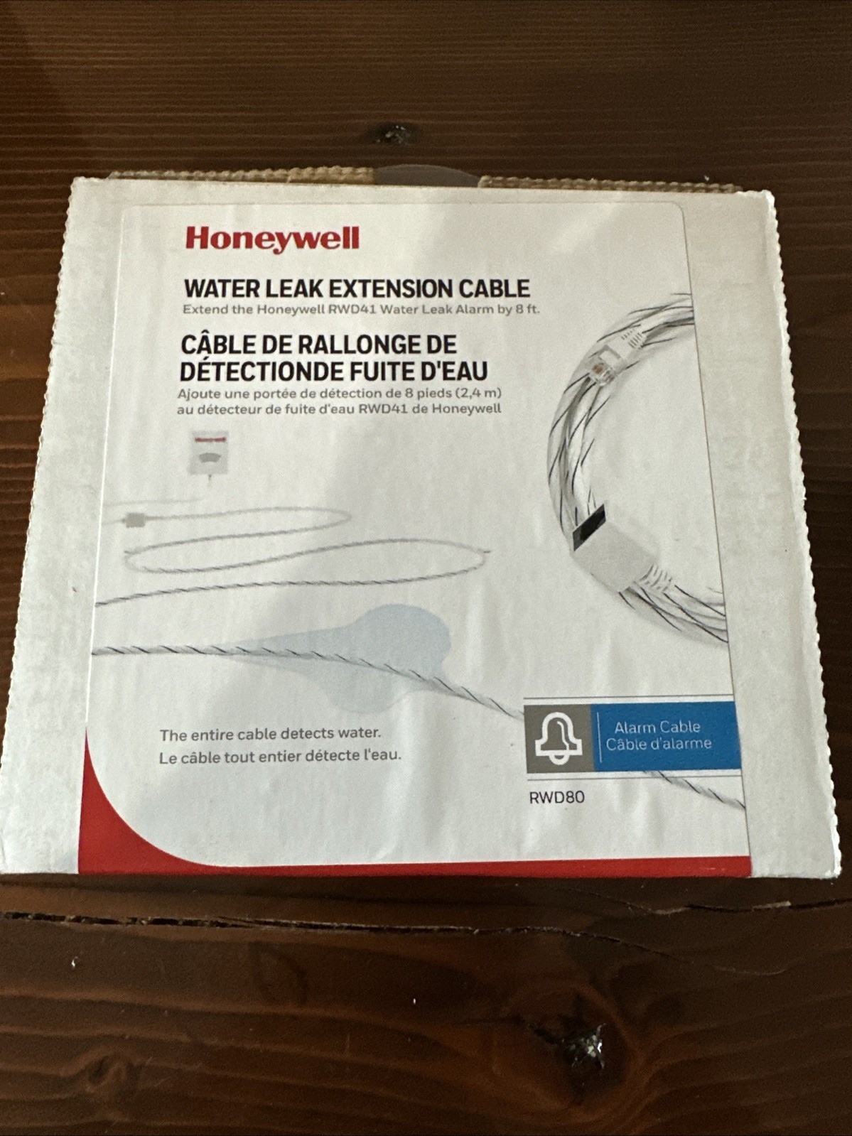 Honeywell RWD80/A1 Water Defense Water Sensing Alarm Extension Cable