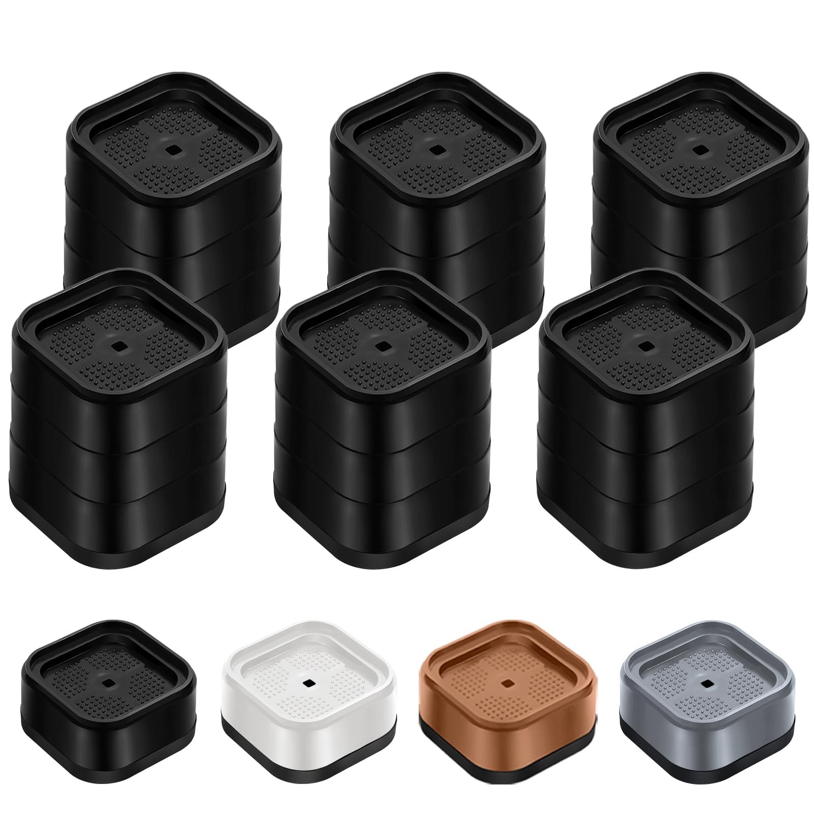 Furniture Risers Stackable 1-4 Inch Adjustable Bed Heavy Duty - Raise Couch