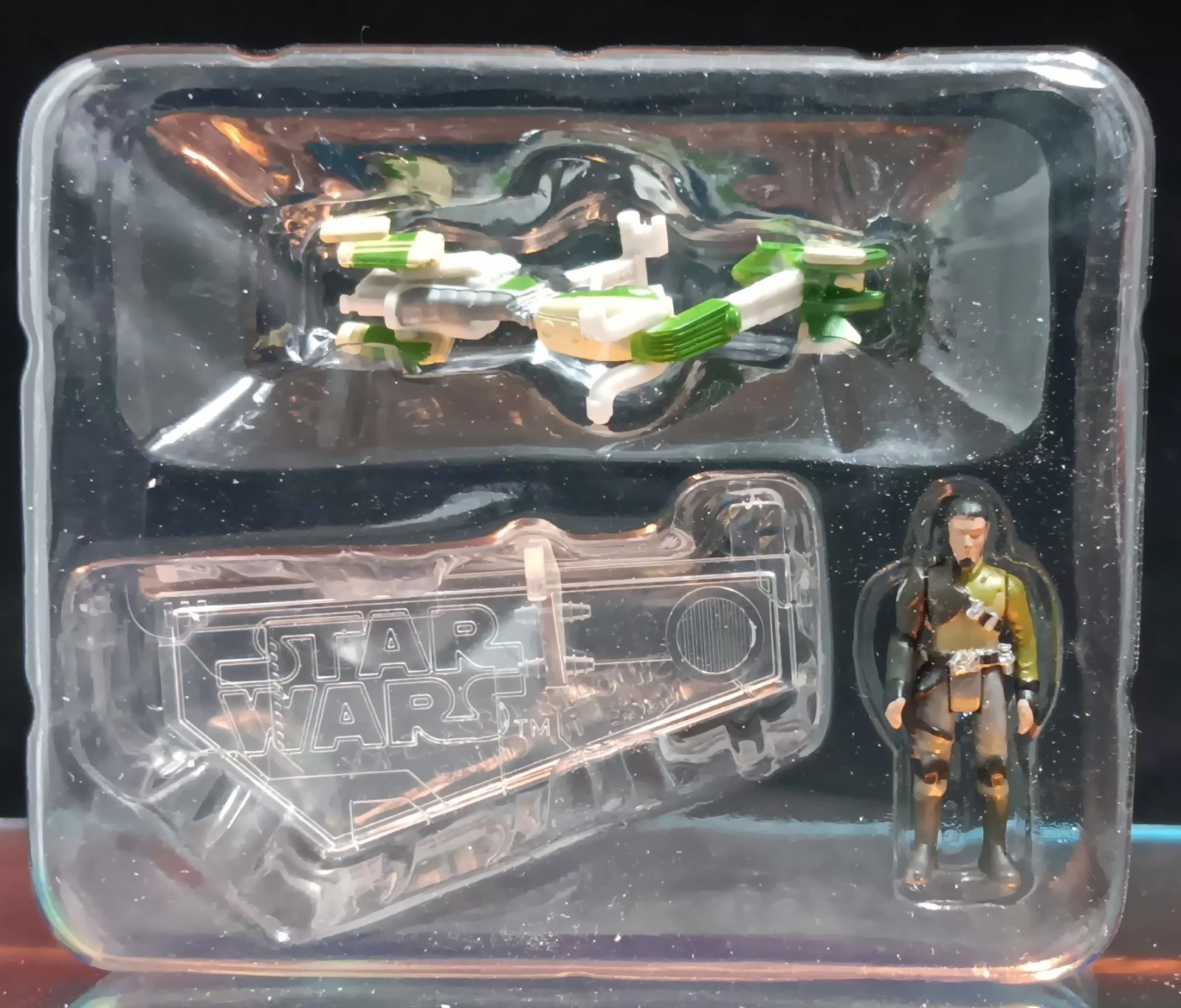 Star Wars KANAN JARUS & SPEEDER BIKE Micro Galaxy Squadron Scout Class S9