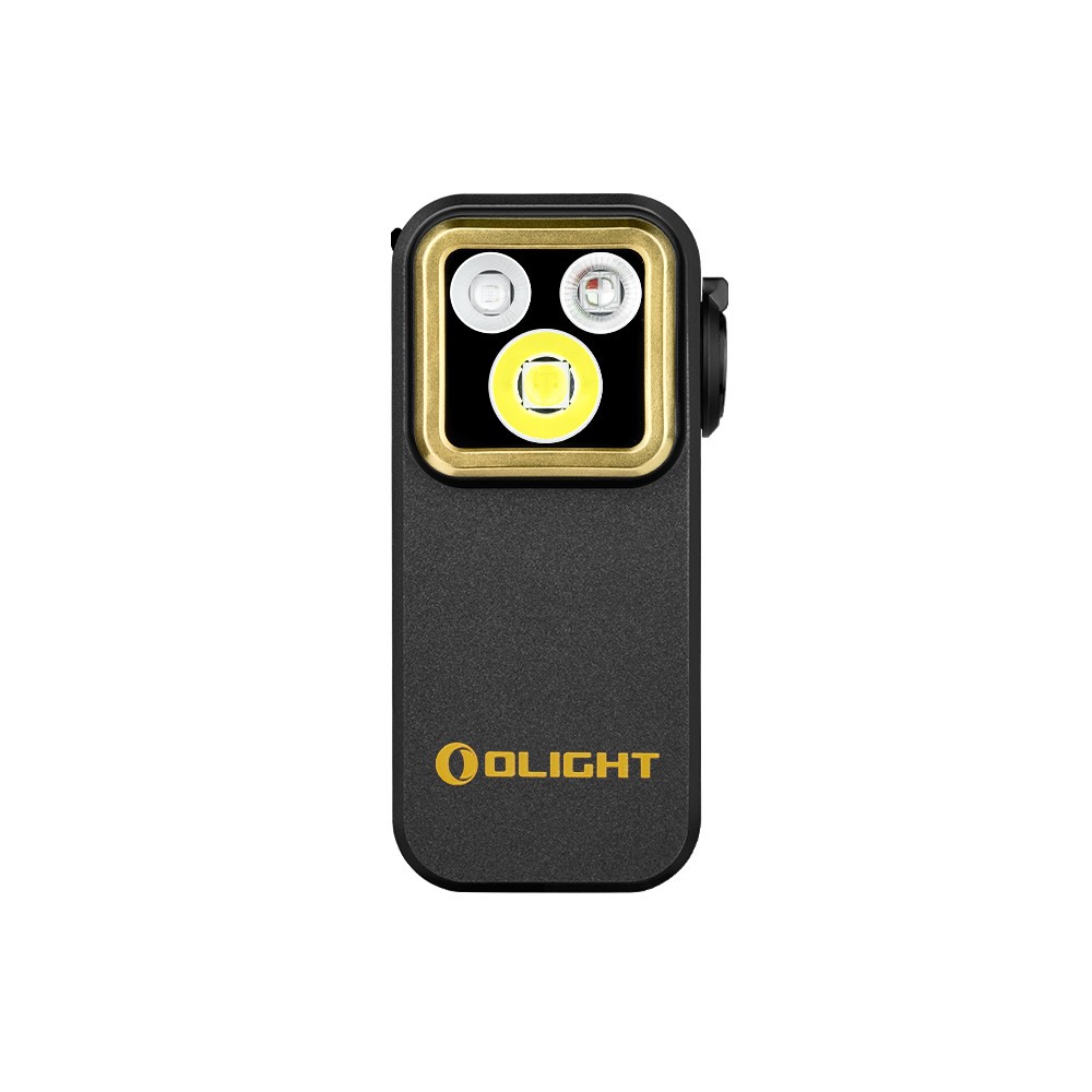 Olight Oclip Pro S Black Multifunctional Clip Flashlight & Oclip Headlamp Strap