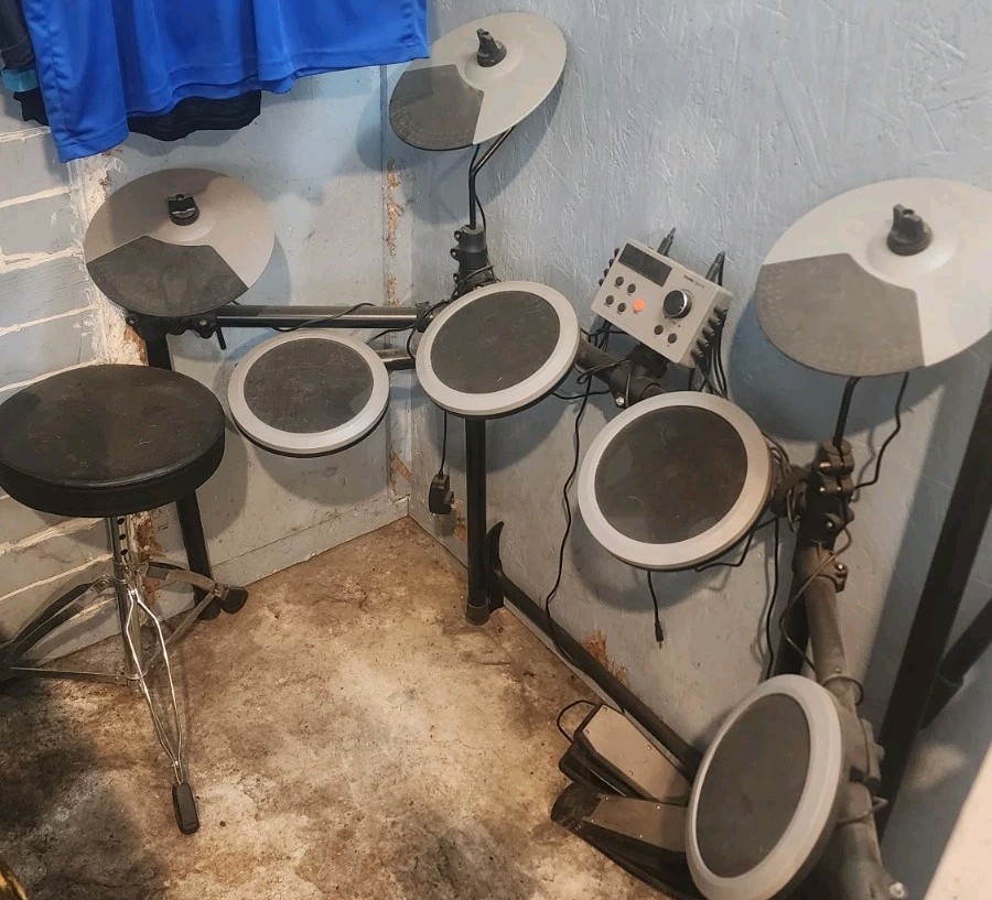 Donner DED-70 Electronic Drum Kit USB MIDI W/Stool