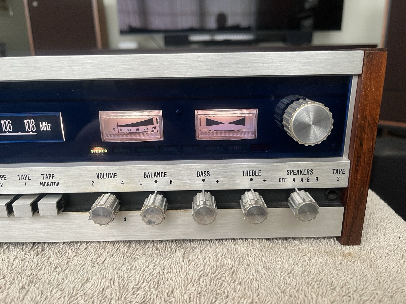 TANDBERG TR-1040 RECEIVER Vintage Stereo for Parts Or Restore