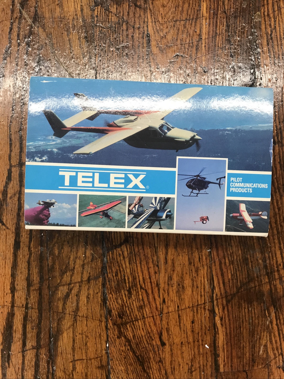 AUTHENTIC VINTAGE - Aircraft Telex Twinset headset * New in box *
