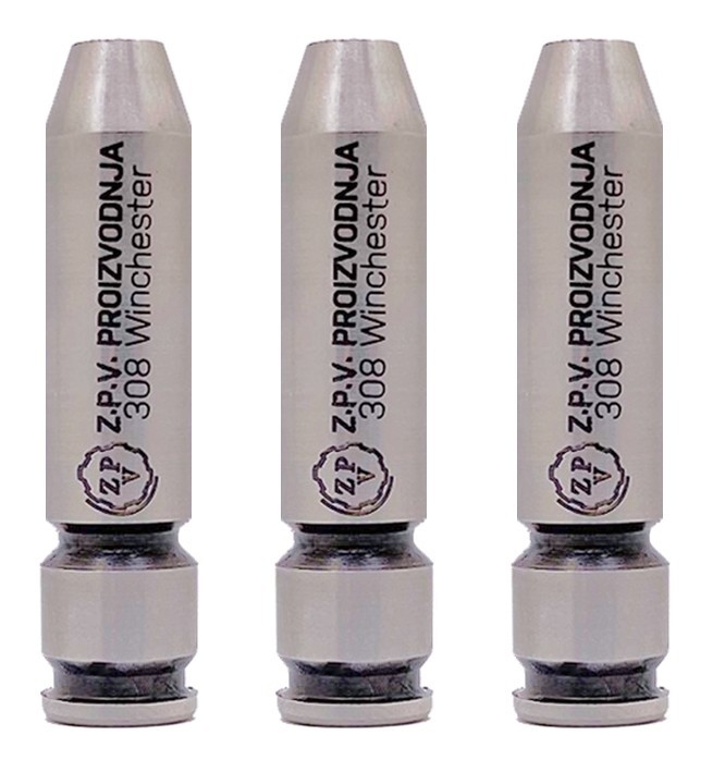 ZPV 308 Winchester Headspace Gauge Set GO, NO-GO and FIELD