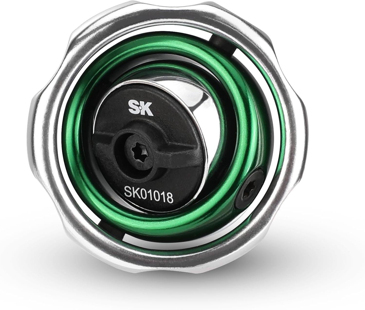 SK 1/4" Drive Gimbal Ratchet, 72 Tooth Gimbal Palm Ratchet, with Reversible Leve