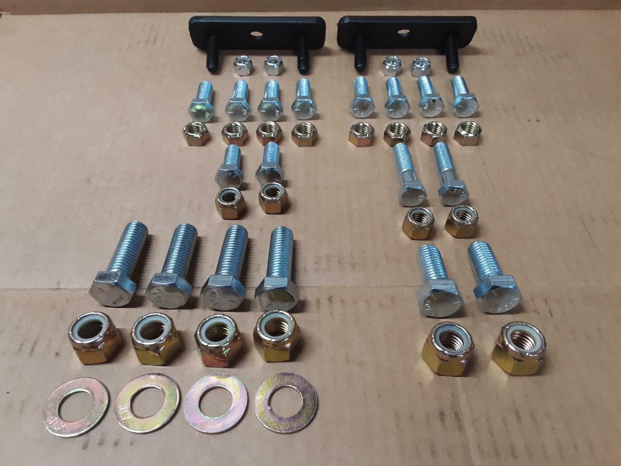 Boss LTA09060B Snow Plow mount Bolt Kit 08-16 Ford Superduty **NO 11-16 DIESEL**