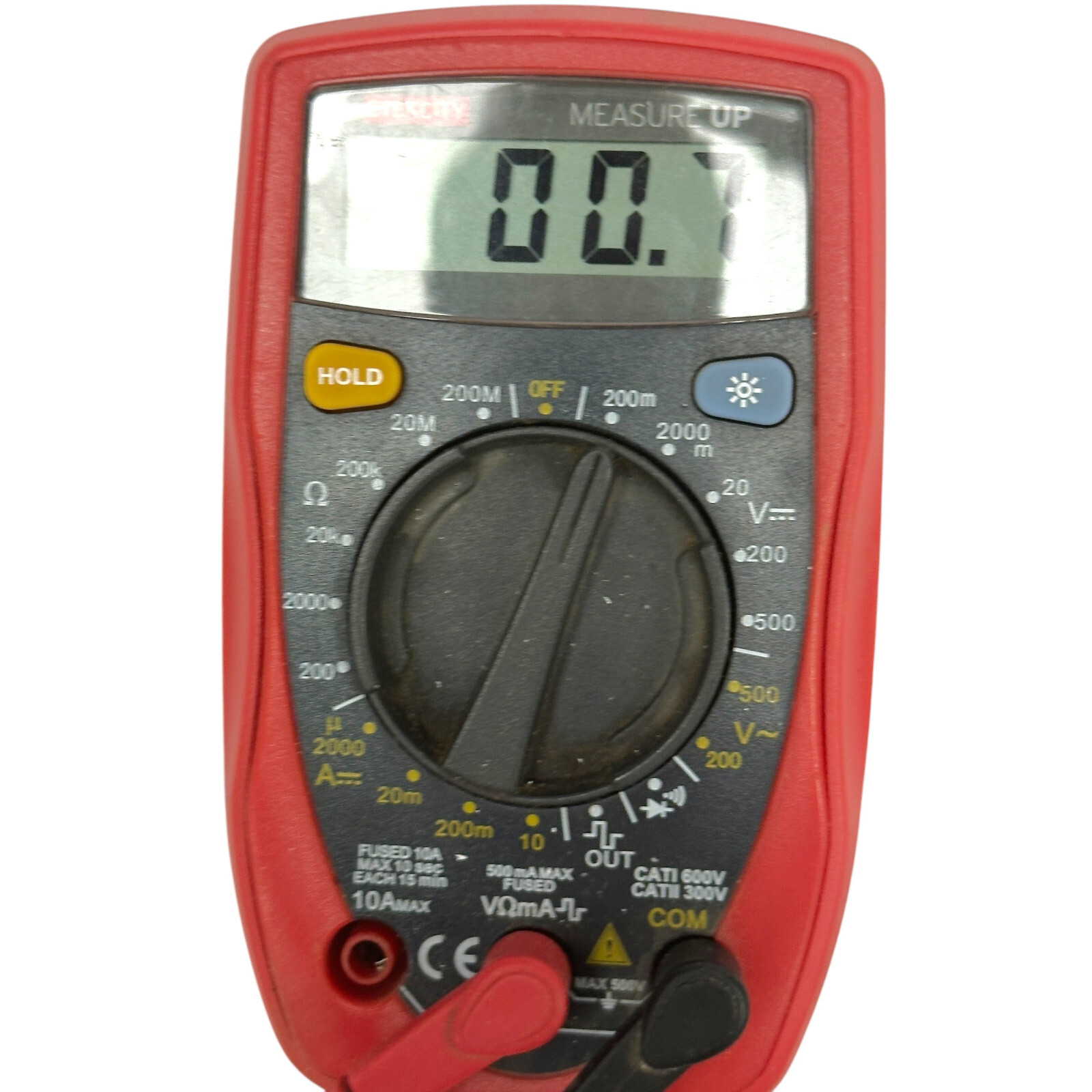 Etekcity US02892D18 10A Max Cati 600V Digital Multimeter Voltmeter Tester