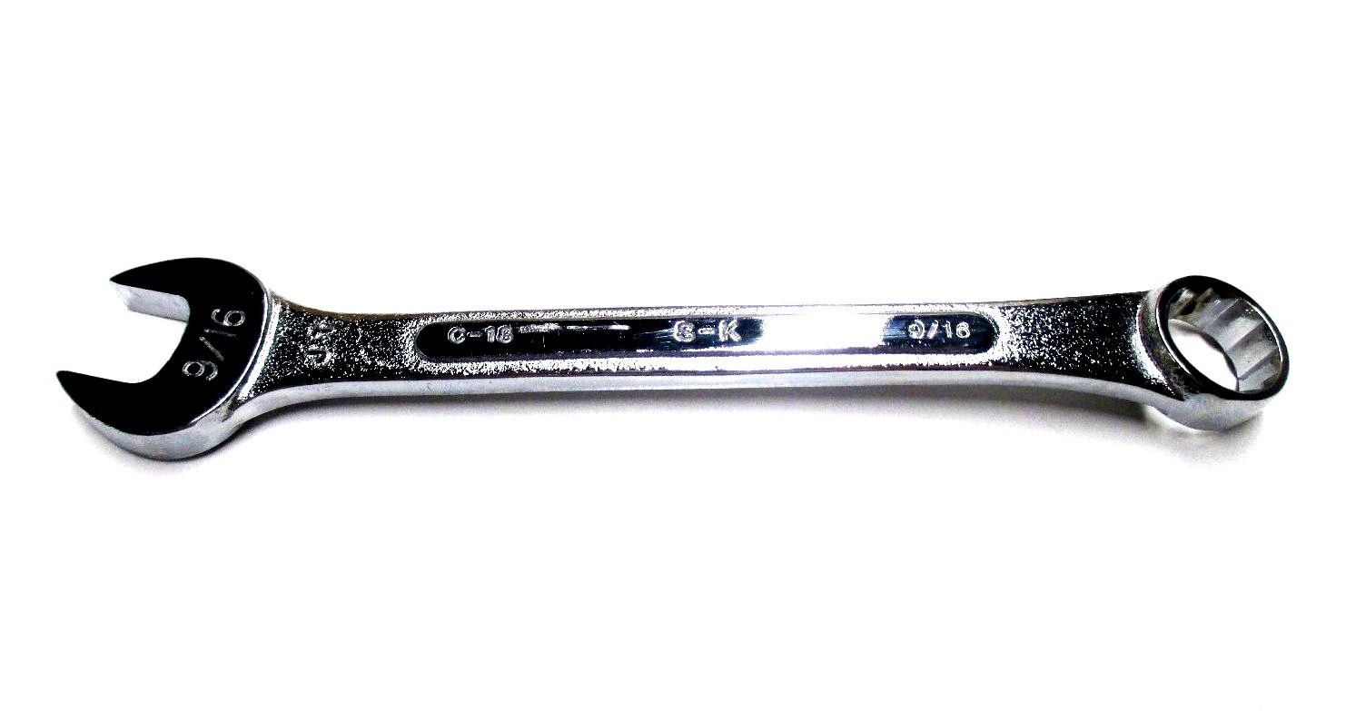 S-K Professional Tools 9/16"  Combo wrench Alloy C-18