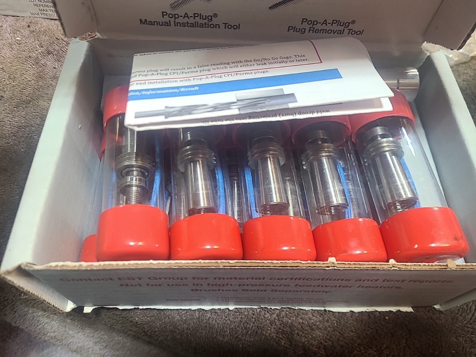Curtiss Wright Pop A Plug V-774-c