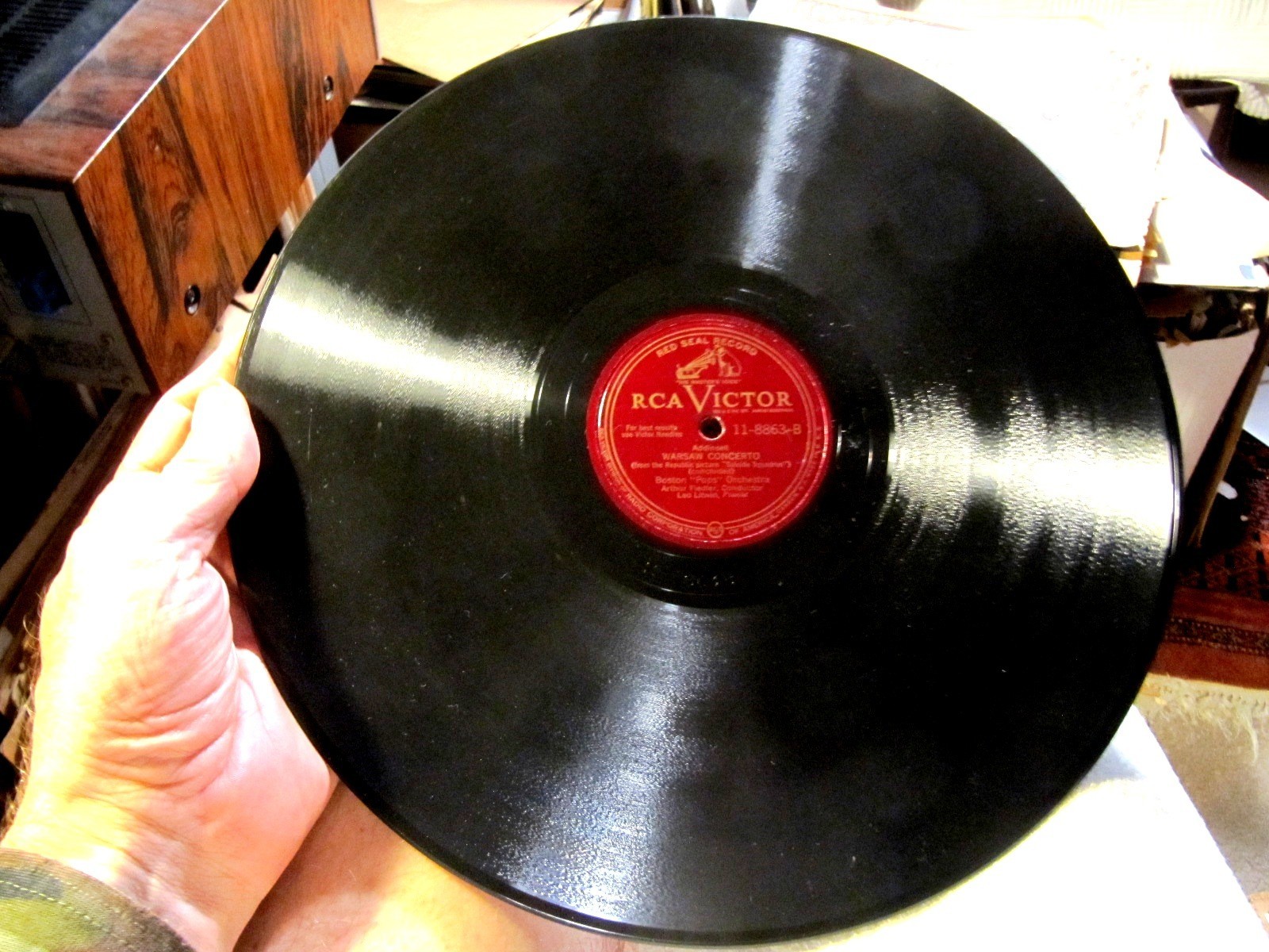 W War 2 MOVIE SUICIDE SQUADRON LEO LITWIN Piano Addinsell WARSAW CONCERTO Boston